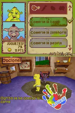 Image n° 3 - screenshots : Shrek - Ogritos y Drasnos
